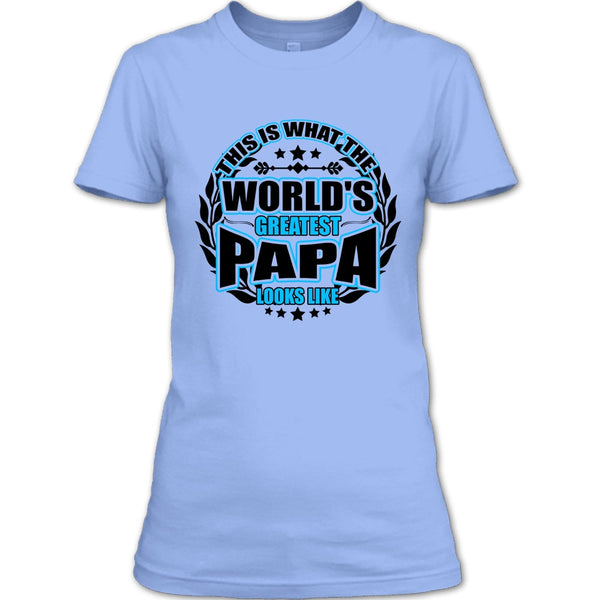 Worlds Greatest Papa T Shirt, Gift For Papa T Shirt