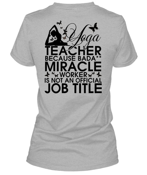 Yoga Teacher T Shirt, I Love Yoga T Shirt