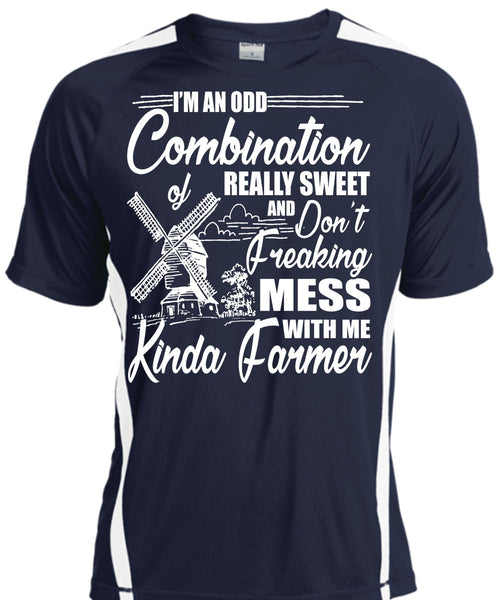 Mess With Me Kinda Farmer T Shirt, Being A Farmer T Shirt, Cool Shirt