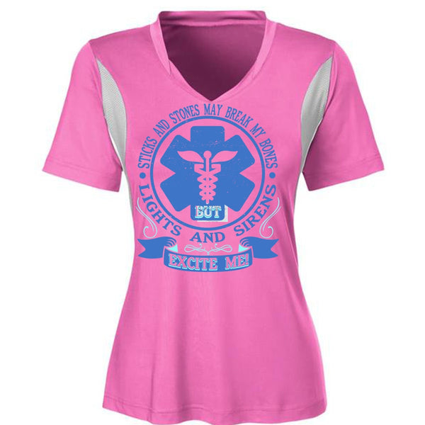 Lights And Sirens Excite Me T Shirt, I Love Nursing T Shirt, Awesome T-Shirts