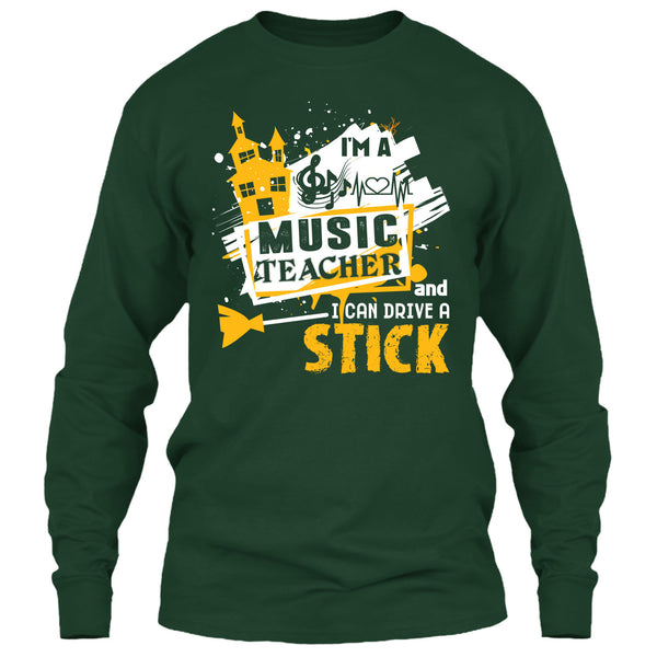 Coolest Halloween T Shirt, I'm A Music Teacher T Shirt
