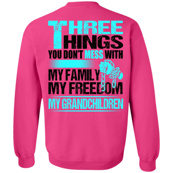 I Love Baby T Shirt, My Family My Freedom My Grandchildren Sweatshirt