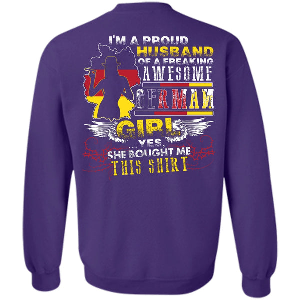 German Girl T Shirt, I Love Husband Sweatshirt