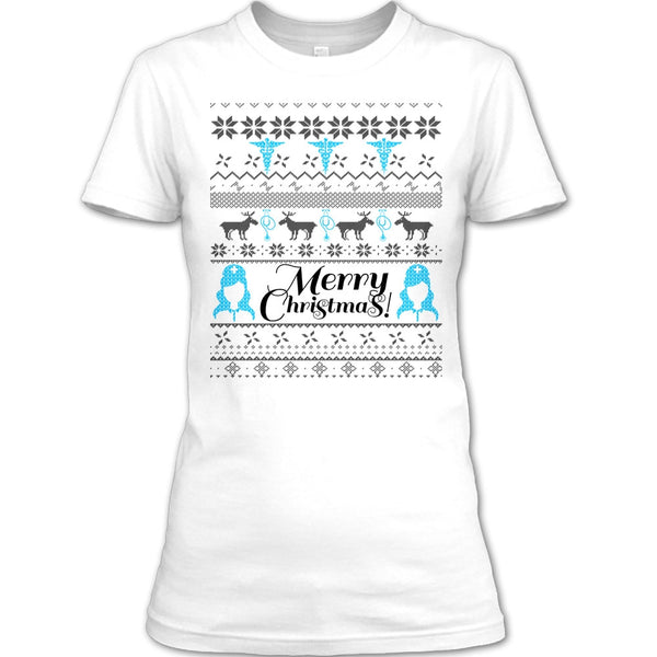 Coolest Nurse T Shirt, Gift For Merry Christmas T Shirt