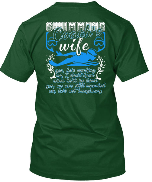 Swimming Coach's Wife T Shirt, We Are Still Married T Shirt