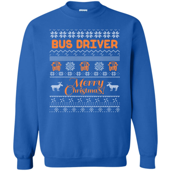 Coolest Bus Driver T Shirt, Gift For Merry Christmas Sweatshirt