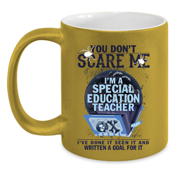 Scary Coffee Mug, I'm A Special Education Teacher Accent Mug