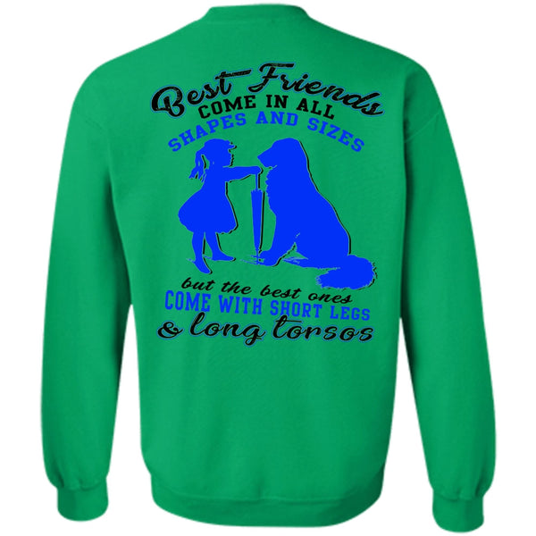 I Love My Dog T Shirt, Best Friends Come In All Shapes Sweatshirt