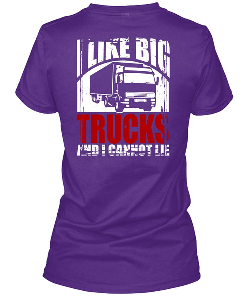 Like Big Trucks T Shirt, Being A Trucker T Shirt