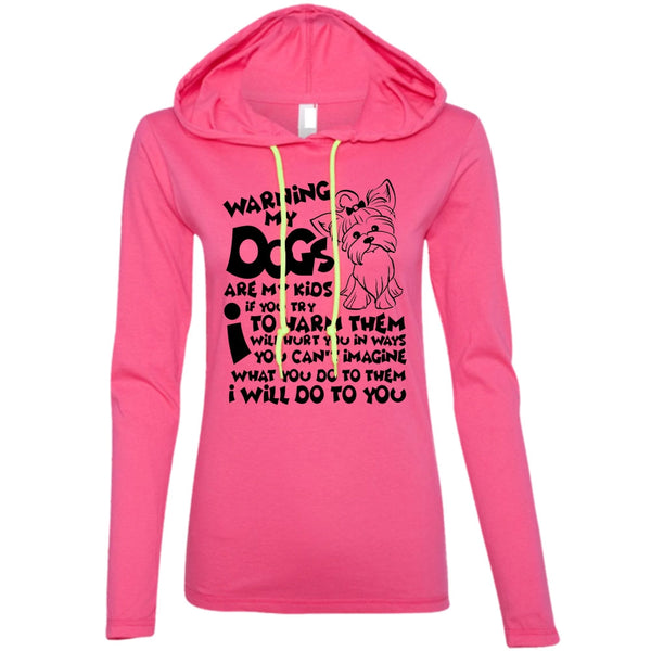 Warning My Dog Are My Kids T Shirt, I Love My Dog T Shirt, Awesome T-Shirts