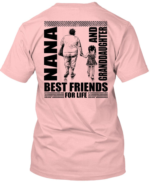 Nana And Granddaughter Best Friend T Shirt, I Love Nana T Shirt