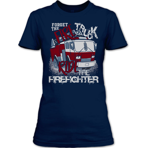 There Are No Ex-Firefighters T Shirt, Our Title Is Earned Never Given T Shirt
