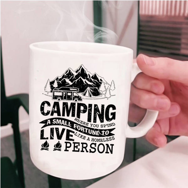 Cool Gift For Camper Coffee Mug, Camping Cup