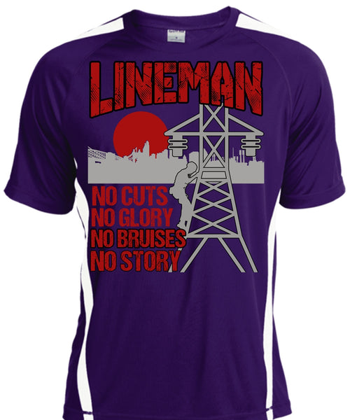 Lineman No Cuts T Shirt, No Story T Shirt, Cool Shirt