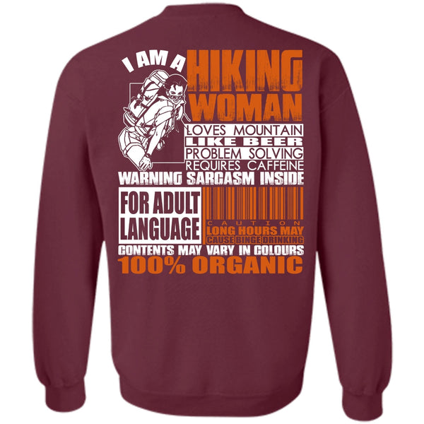 Loves Mountain T Shirt, I Love Hiking Sweatshirt