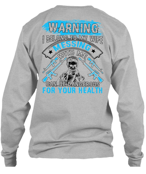 I Belong To My Wife T Shirt, I Love Husband T Shirt