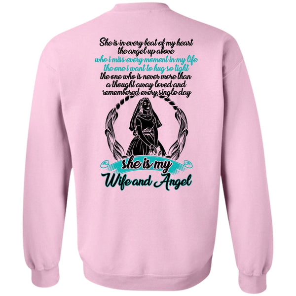 I Love Wife T Shirt, She Is My Wife And Angel Sweatshirt