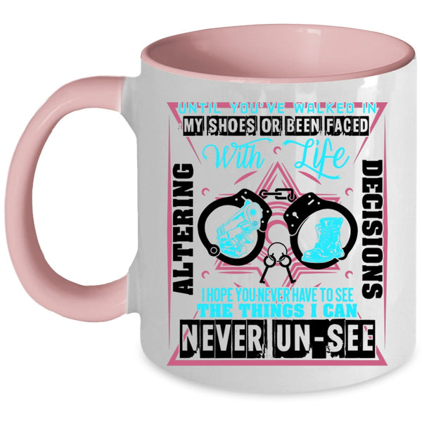 Cool Gift For Policeman Coffee Mug, Awesome Police Officer Accent Mug