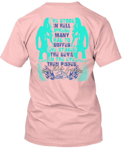 I've Started The Devil T Shirt, I Love Girl T Shirt