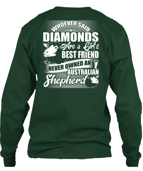 Never Owned An Australian Shepherd T Shirt, I Love My Dog T Shirt