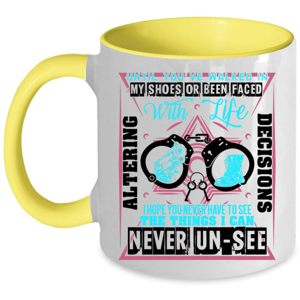 Cool Gift For Policeman Coffee Mug, Awesome Police Officer Accent Mug