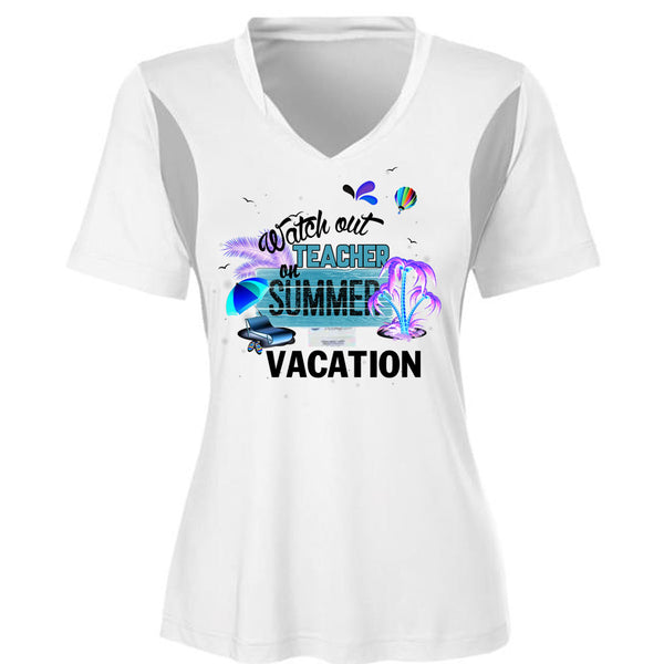 Watch Out Teacher On Summer Vacation T Shirt, I Love Teacher T Shirt, Awesome T-Shirts
