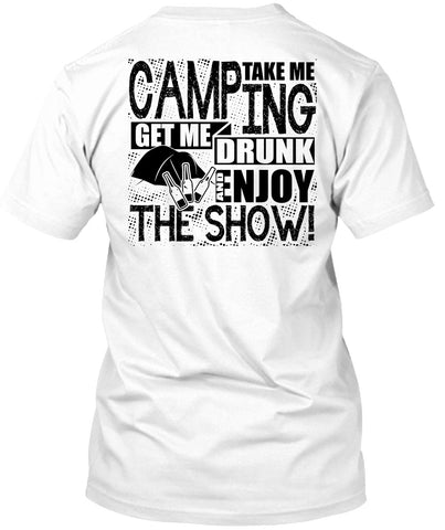 A black t-shirt with the shopify logo