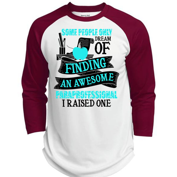 Finding An Awesome Paraprofessional T Shirt, I Love Paraprofessional T Shirt, Awesome T-Shirts  (Polyester Game Baseball Jersey)