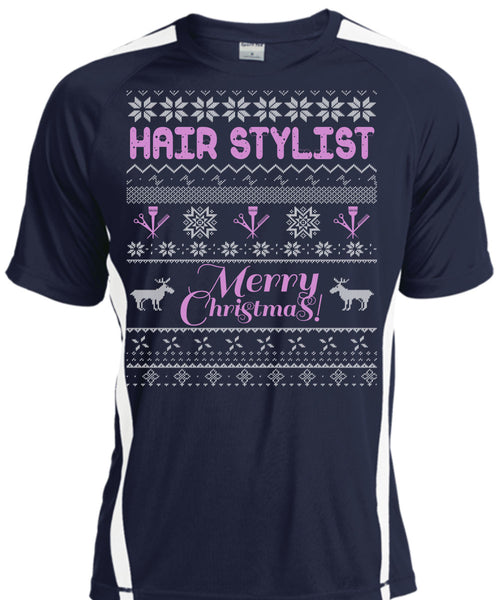 Hair Stylist Merry Christmas T Shirt, Being A Hair Stylist T Shirt, Cool Shirt