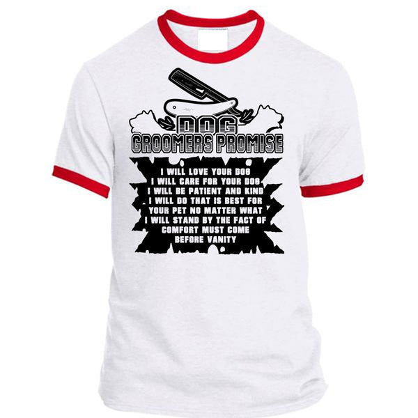 Dog Groomers Promise I Will Love Your Dog T Shirt, Favorite T Shirt