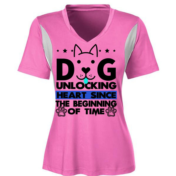 Dog Unlocking Heart T Shirt, I Love My Dog T Shirt, Awesome T-Shirts
