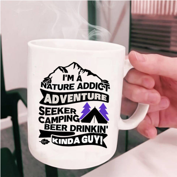 I Love Camping Coffee Mug, I'm A Kinda Guy Cup