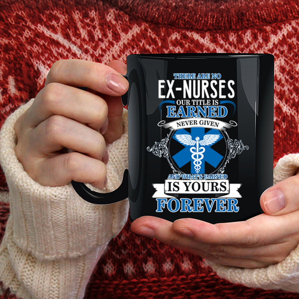 Ex Nurses Coffee Mug, Cool Gift For Nurses Coffee Cup