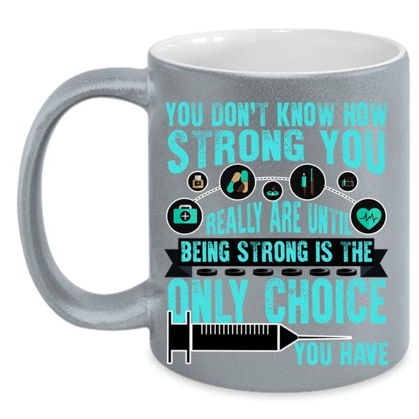 Awesome Nurses Coffee Mug, Strong Nurses Accent Mug