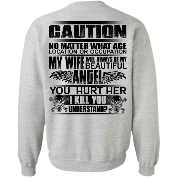 I Love Husband T Shirt, My Wife Will Always Be My Beautiful Sweatshirt