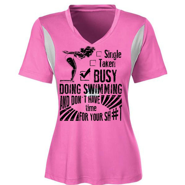 Busy Doing Swimming T Shirt, I Love Swimmer T Shirt, Awesome T-Shirts