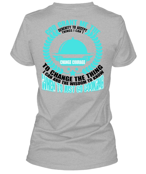 To Just Go Cooking T Shirt, I Love Cooking T Shirt