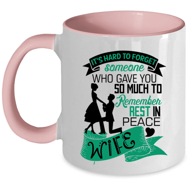 I Love My Wife Coffee Mug, Husband And Wife Accent Mug