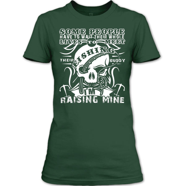 I Am A Fishingman’s Girl T Shirt, I Am A Catch Of His Life T Shirt