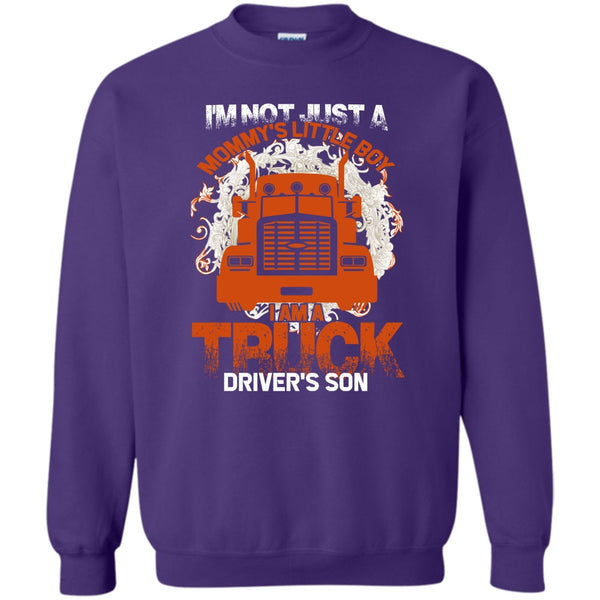 I'm A Truck Driver's Son T Shirt, Coolest Trucker Mom Sweatshirt