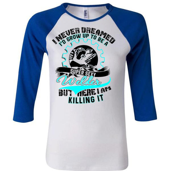 I'd Grow Up To Be A Welder T Shirt, I Love Welder T Shirt, Awesome T-Shirts