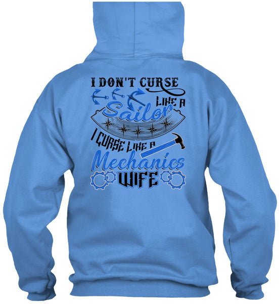 I Don't Curse Like A Sailor T Shirt, I Love Wife T Shirt