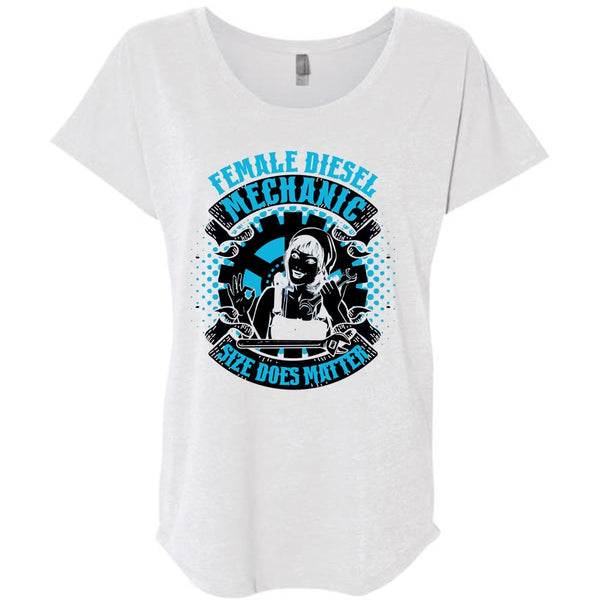 Female Diesel Mechanic T Shirt, I Love Mechanic T Shirt, Awesome T-Shirts