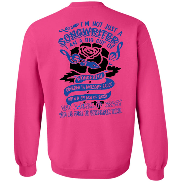 I Love Writing T Shirt, I'm Not Just A Songwriter Sweatshirt