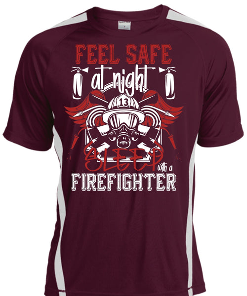 Sleep With A Firefighter T Shirt, Being A Firefighter T Shirt, Cool Shirt