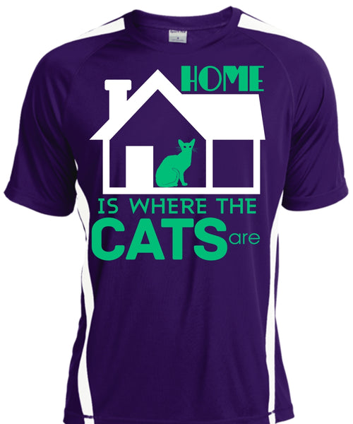 Home Is Where The Cats T Shirt, My Pets T Shirt