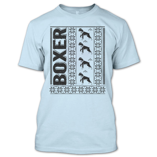 Coolest Boxer T Shirt, Merry Christmas T Shirt