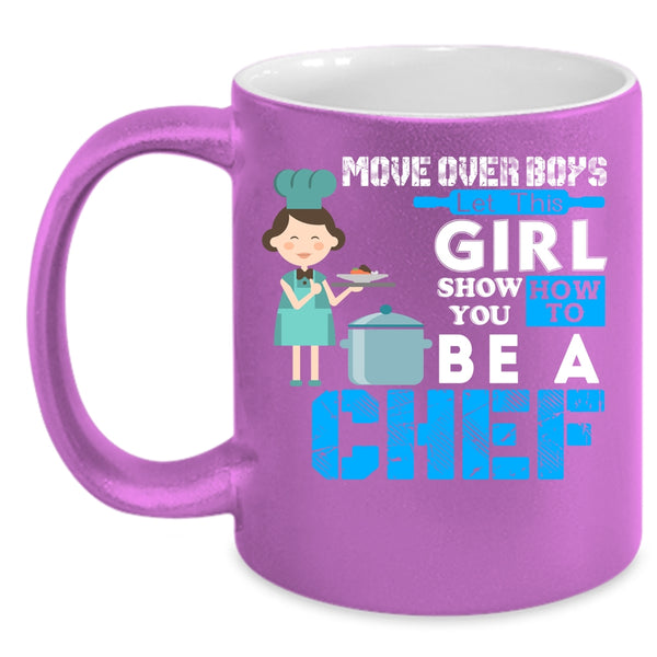 This Girl Show You How To Be A Chef Coffee Mug, Gift For Wife Coffee Cup