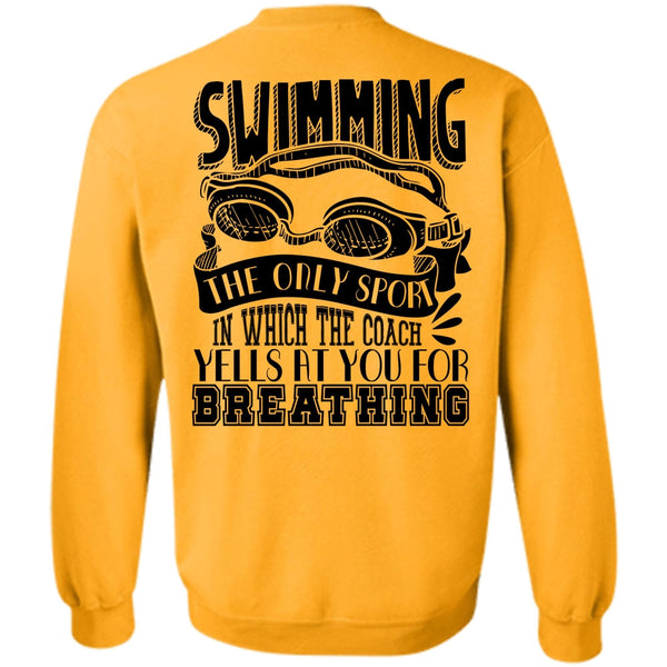 I Love Swimmer T Shirt, Swimming The Only Sport Sweatshirt