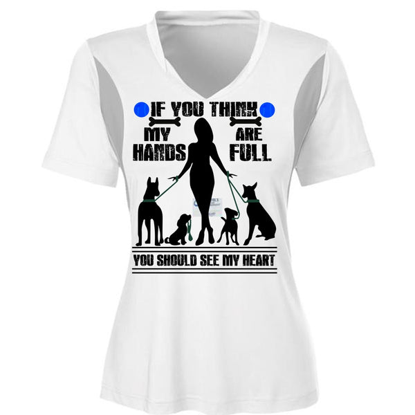 You Think My Hands Are Full T Shirt, I Love My Dog T Shirt, Awesome T-Shirts